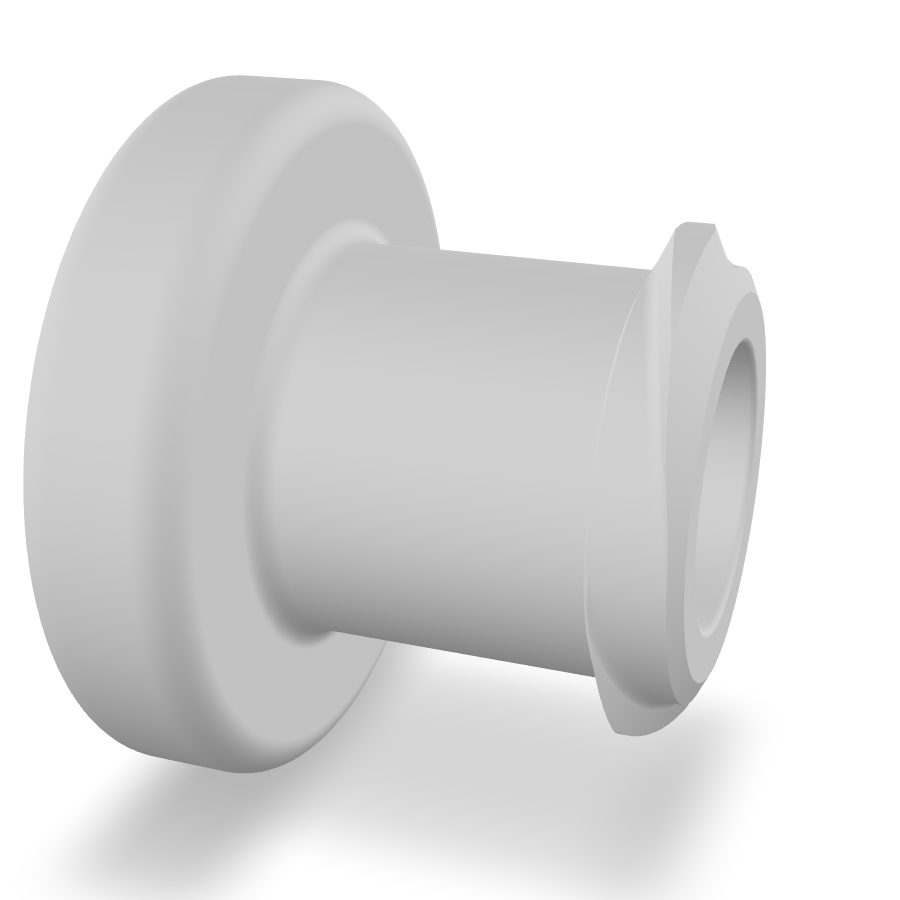3D render of a luer cap