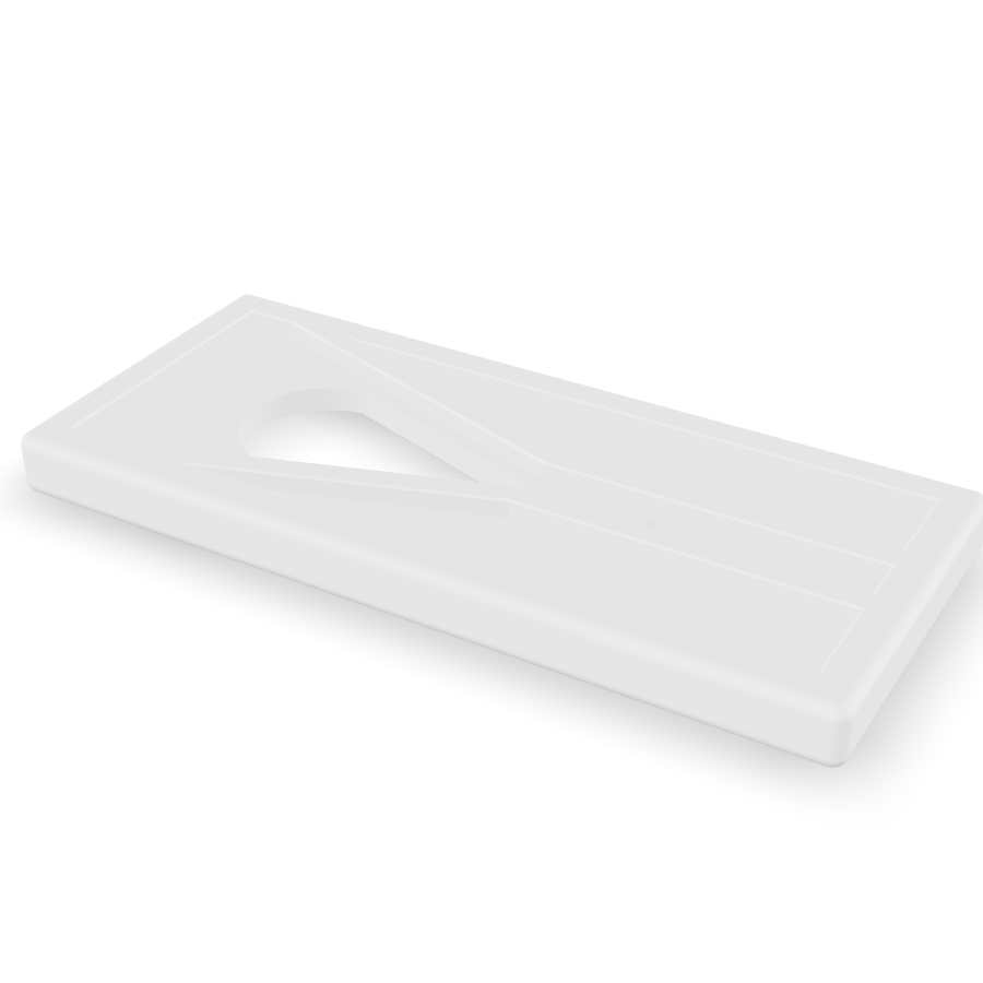 3D render of a slide clamp