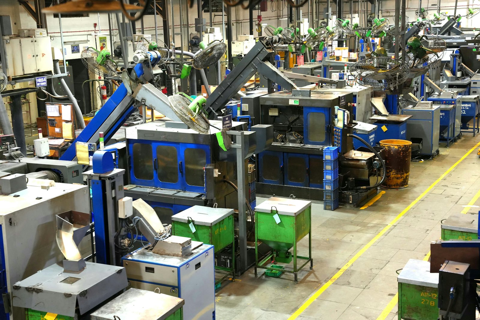 Medical-device production floor